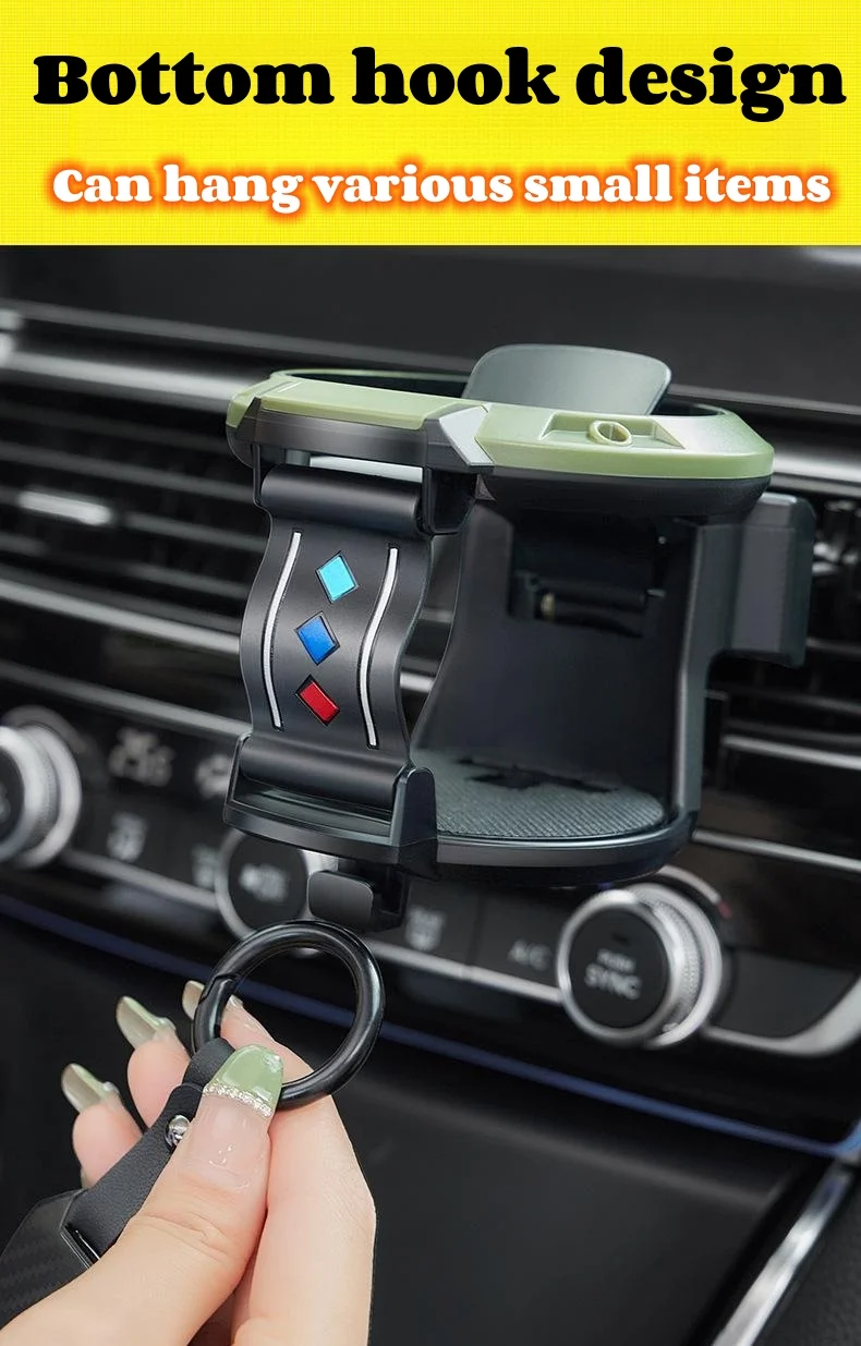 Car water cup holder car air conditioner air outlet beverage holder
