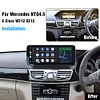 Ugode Mercedes Benz E Class W212 S212 2009-2016 year Apple CarPlay Android Auto Display Monitor Upgrade Autoradio Stereo 