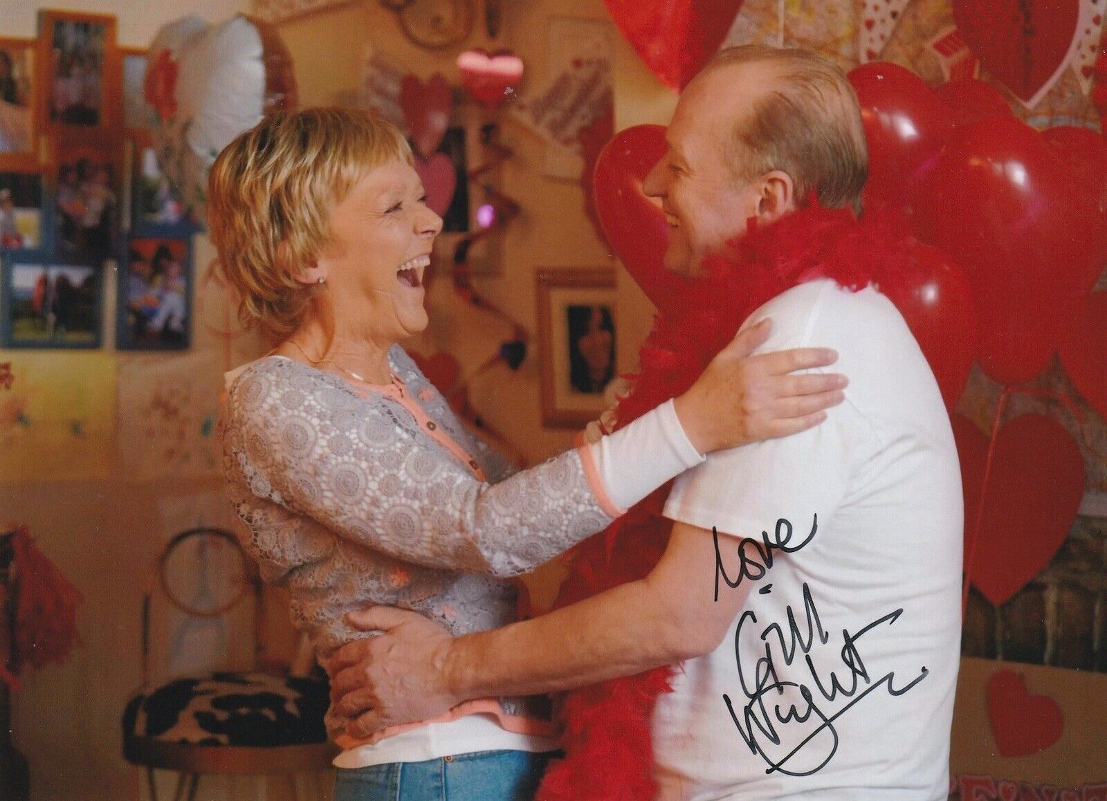 Gillian Wright Signed 7x5 Inch Eastenders Photo Poster painting