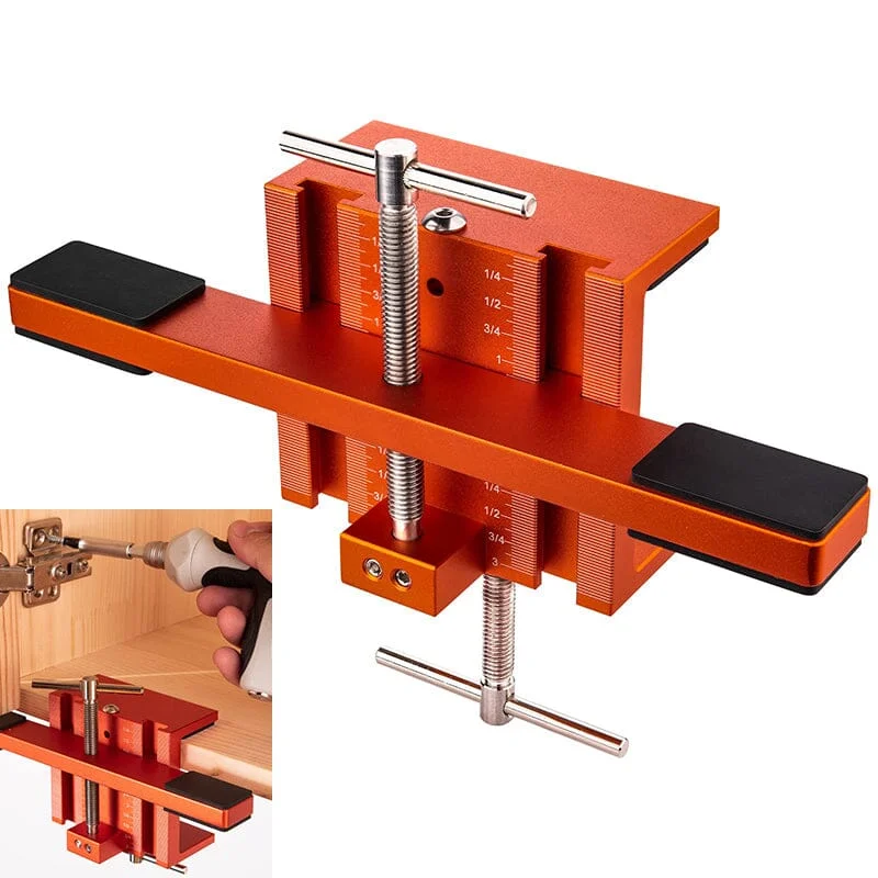 Cabinet door deals installation jig