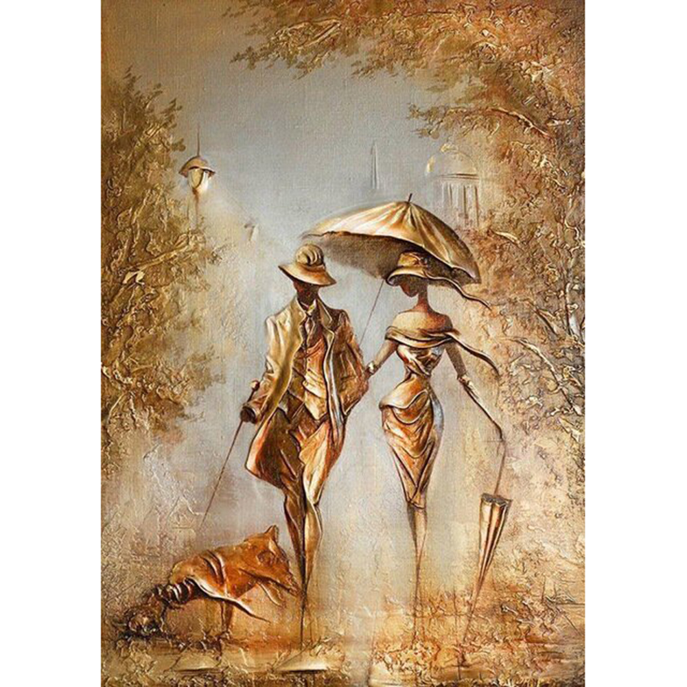 

Elegant Lovers - Round Drill Diamond Painting - 30*40CM, 501 Original