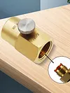 CO2 Refill Adapter G1/2 To W21.8-14 Soda Cylinder Adapter Leakproof for Homebrew