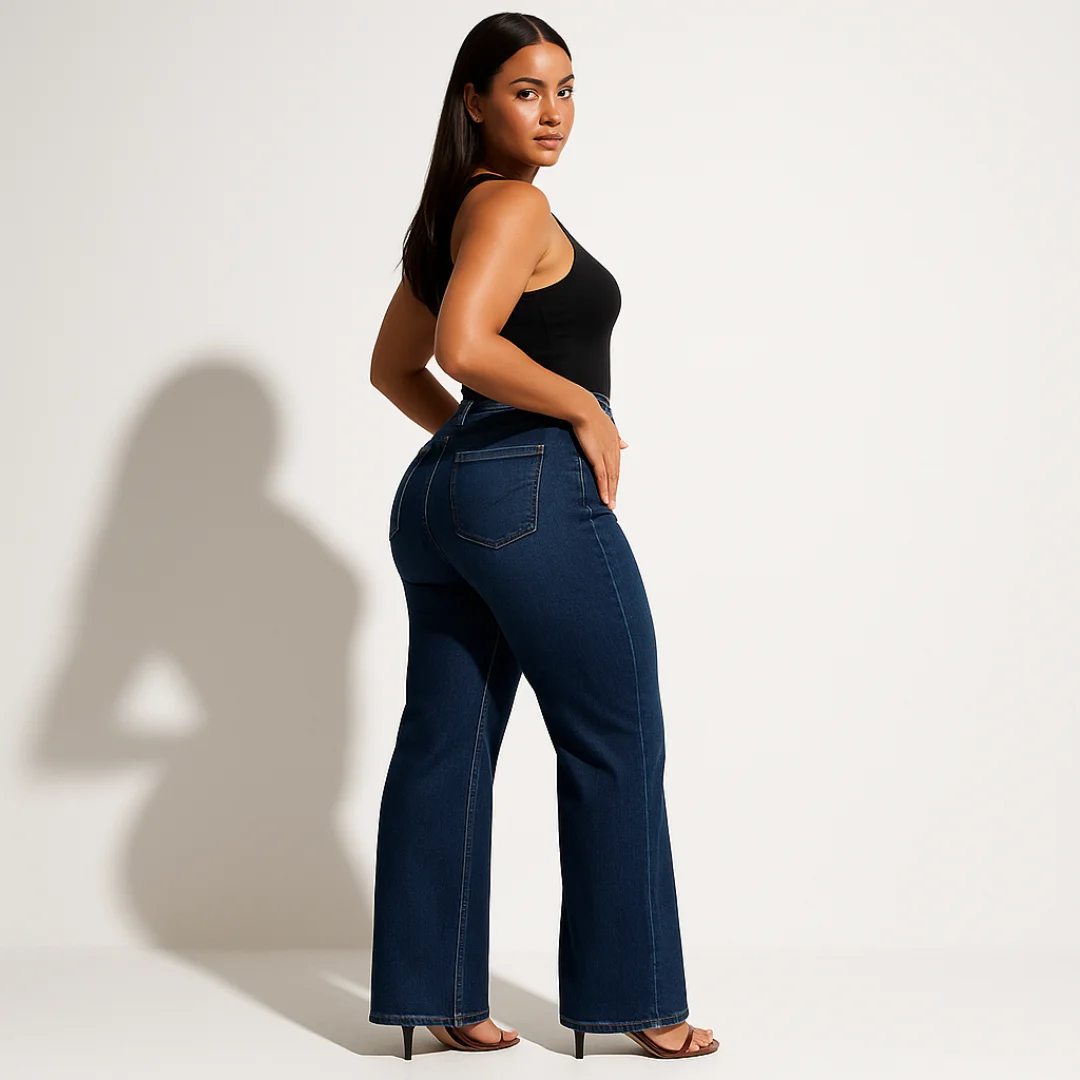 Valvari Mid-low Rise Stretch Jeans