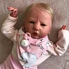 19 Inches Realistic Reborn Toddler Winnie Brown Hair - RBBI-Myrebornbabydoll&reg; Myrebornbabydoll&reg;