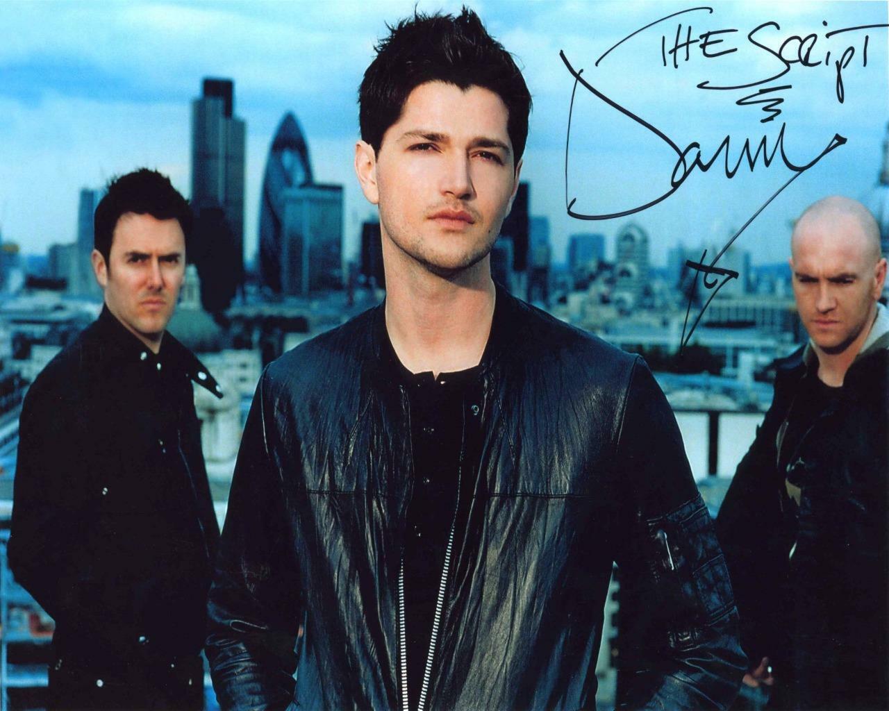 The Script SIGNED AUTOGRAPHED 10 X 8