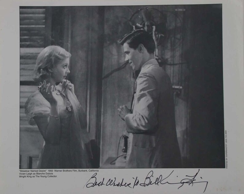 Vivien Leigh (d. 1967) Signed AutographedA Streetcar Named Desire