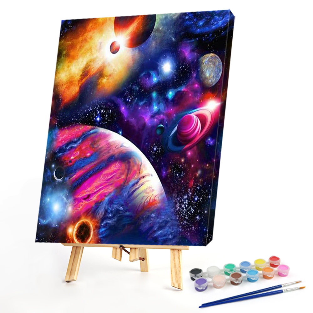 

40*50CM - Paint By Numbers - Planet, 501 Original