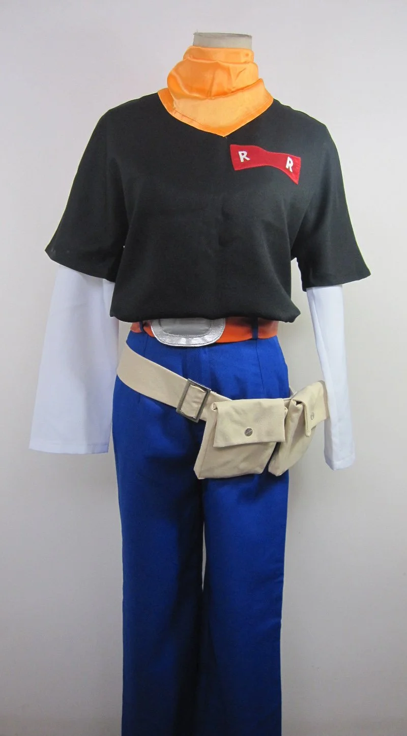 Dragon Ball Android 17 Lapis Cosplay Costume
