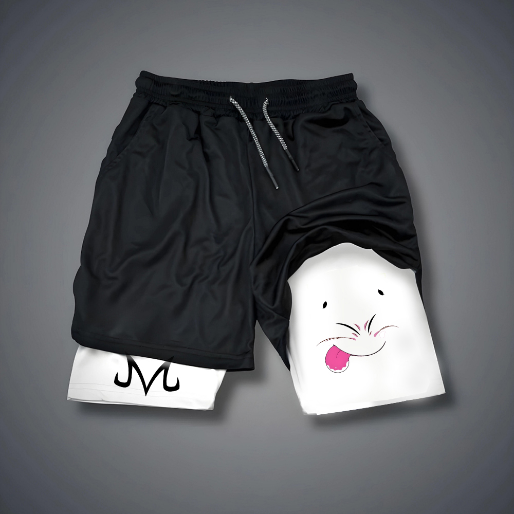 Casual Dragon Ball Anime Cute BUU Printed Fitness Shorts