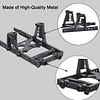 AMK 6x6 RC Crawler Body Metal Chassis Frame Kit with Shock Towers and Bumper Mount for 1/10 RC Crawler Ax-ial SCX10 90046 90047 Upgrade Part