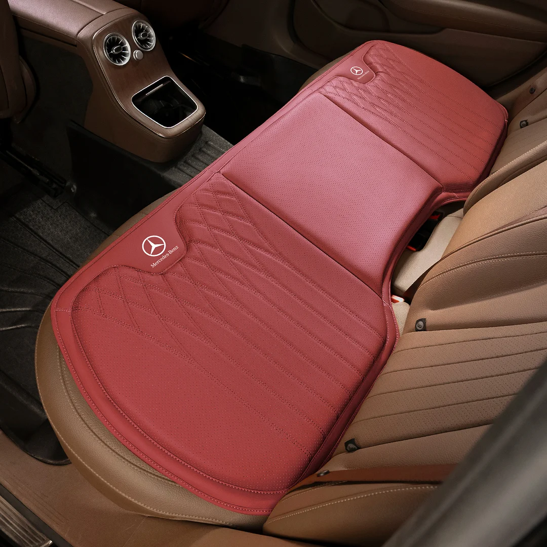All-Season Universal Nappa leather Seat Cushions (with Logo)