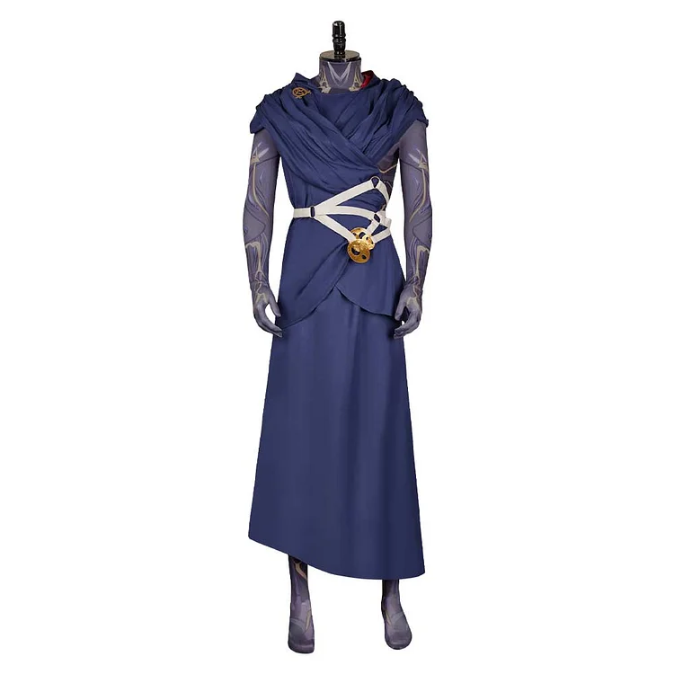 Arcane: League Of Legends 2 (2024) Viktor Blue Set Outfits Cosplay Costume