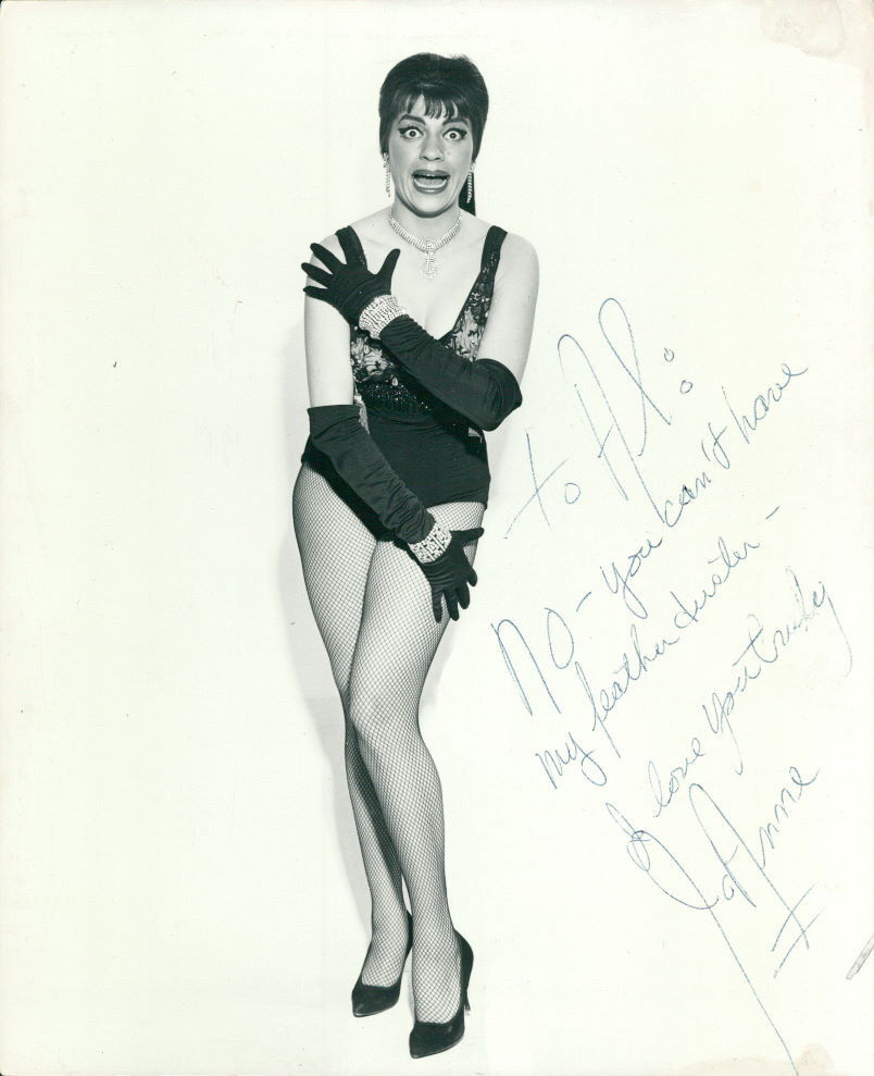 Jo Anne Worley (Vintage, Inscribed) signed Photo Poster painting COA