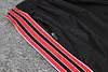 Joyfball 2025/2026 Manchester United Half-Pull Training Suit Black Retro version Football Shirt 1:1 Thai Quality