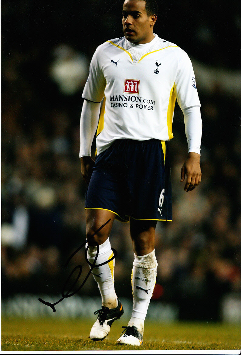 Tottenham Hotspur F.C Tom Huddlestone Hand Signed Photo Poster painting 12x8 1.