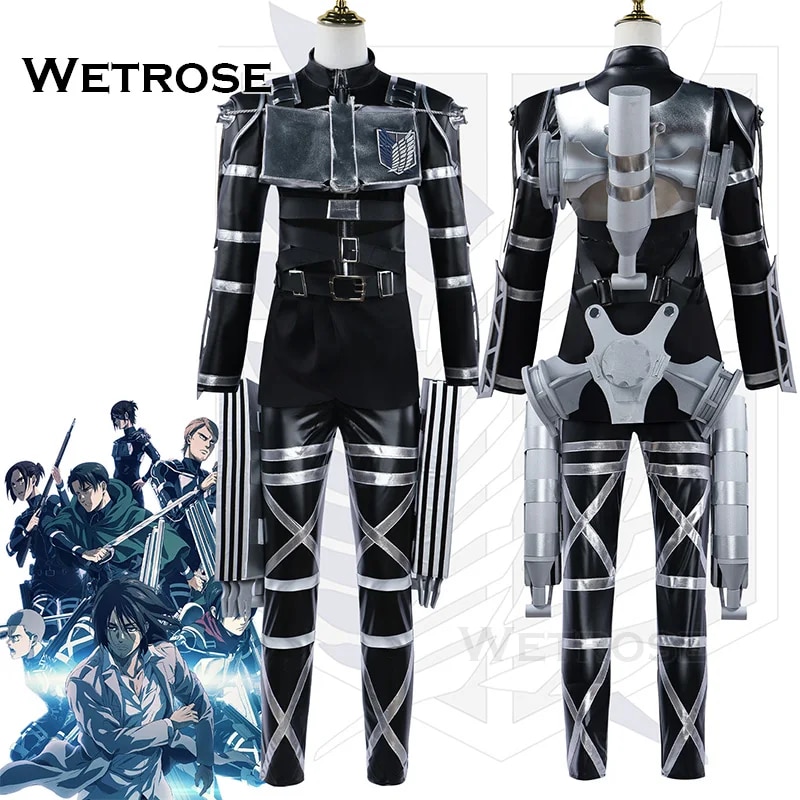 Wetrose Aot Cosplay Costume Final Season Attack on Titan Jean Levi ...