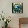 Diamond Painting-DIY Full Round Drill Stained Glass Art Whale
