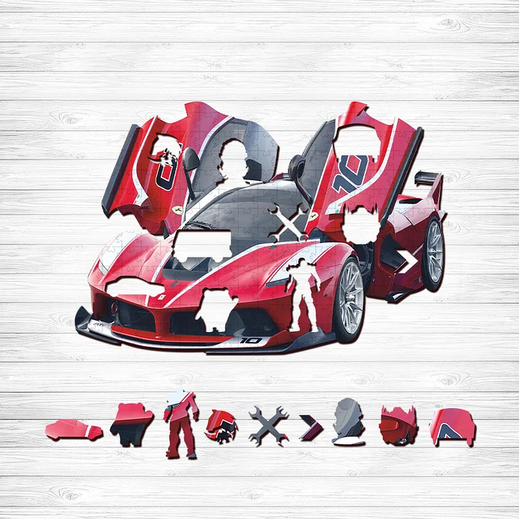 Ericpuzzle™ Ericpuzzle™Ferrari FXX K Wooden Puzzle