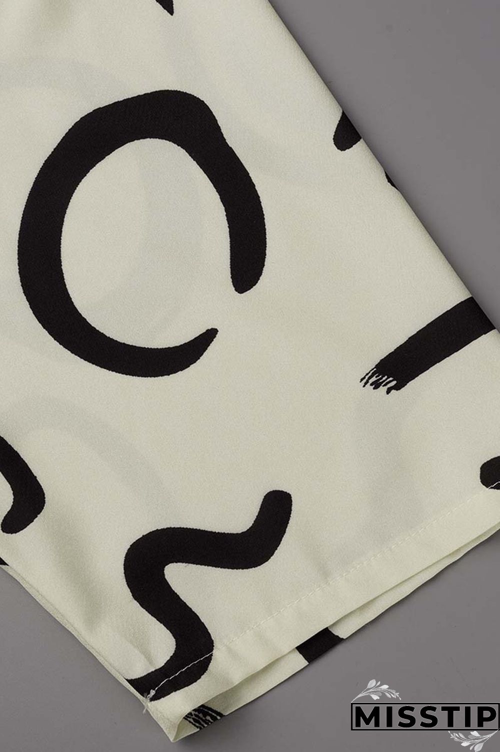 Orange Casual Print Patchwork V Neck Long Sleeve Two Pieces