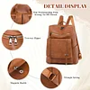 Mode Damen Rucksack,Cityrucksack Handtasche PU-Leder,Daypack M&auml;dchen Elegant f&uuml;r Freizeit/Reisen/Arbeit/Einkauf, Casual Tagesrucksack,Vielseitiges Design,Schulrucks&auml;cke