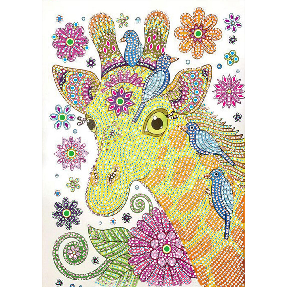 

Giraffe - Special Shaped Diamond Painting - 30*40CM, 501 Original