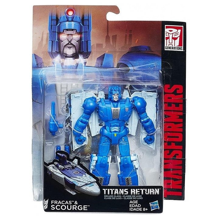 Scourge and Fracas Deluxe Class | Transformers Generations Titans Return | Hasbro