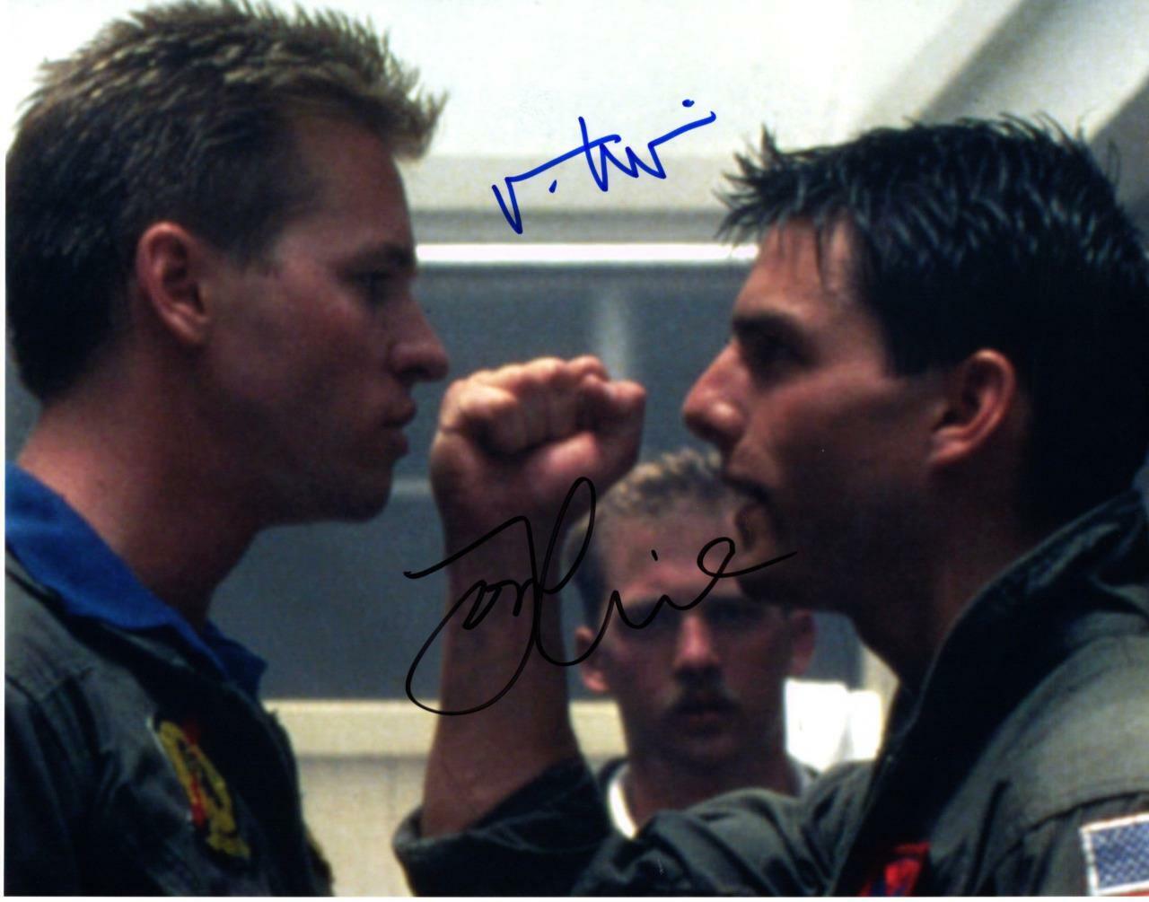 VAL KILMER TOM CRUISE TOP GUN11x14 Signed Autographed Photo Poster painting Picture with COA