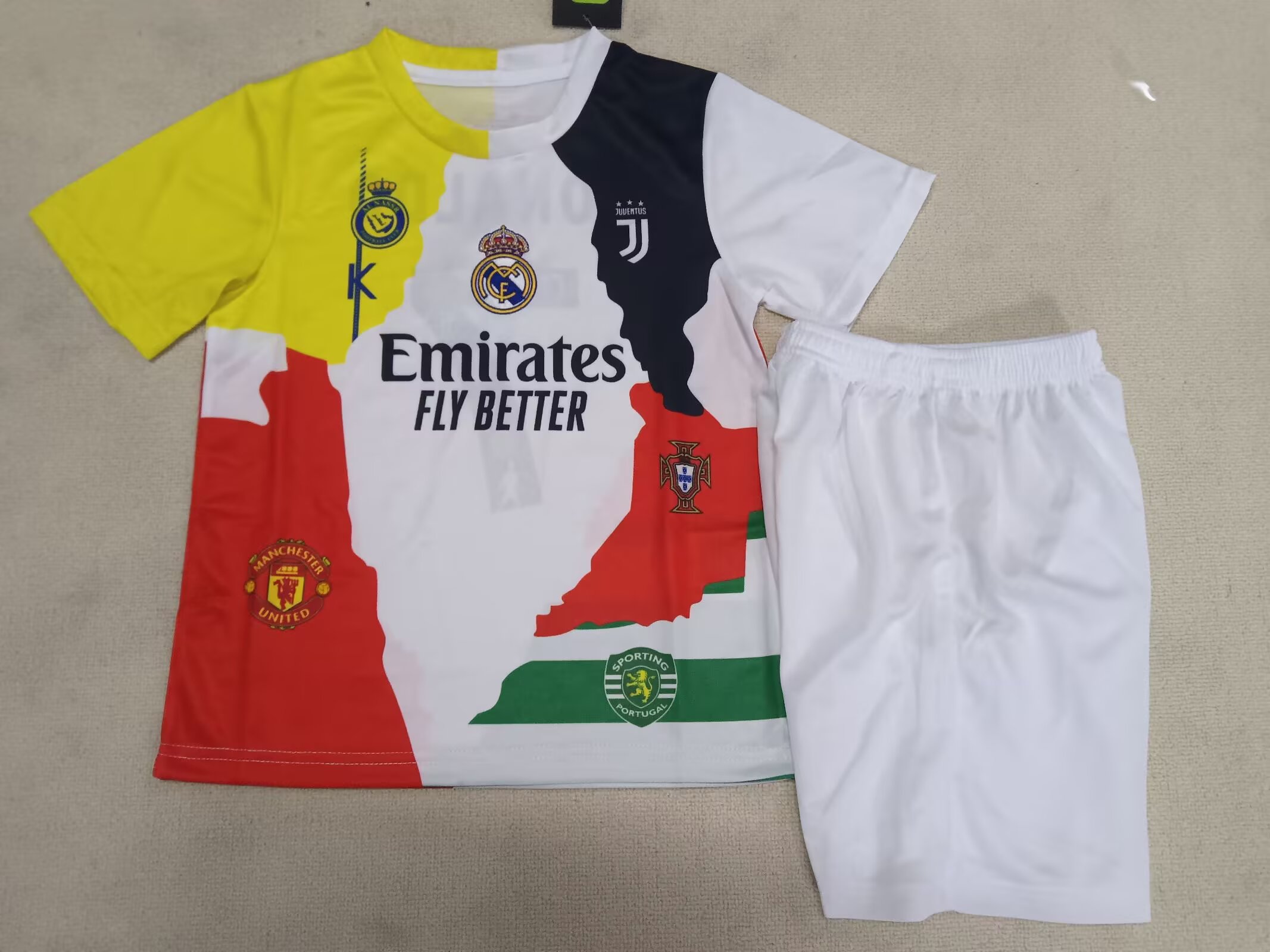 2025/2026 Kids Size Cristiano Ronaldo Legendary Jersey CR7