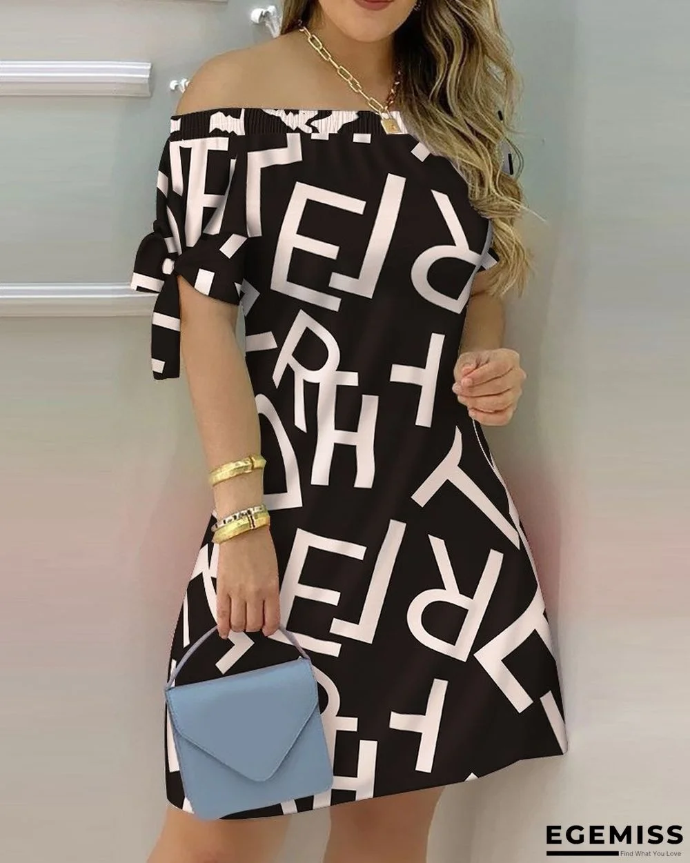 Fashion Sexy Women's Printed Dress | EGEMISS