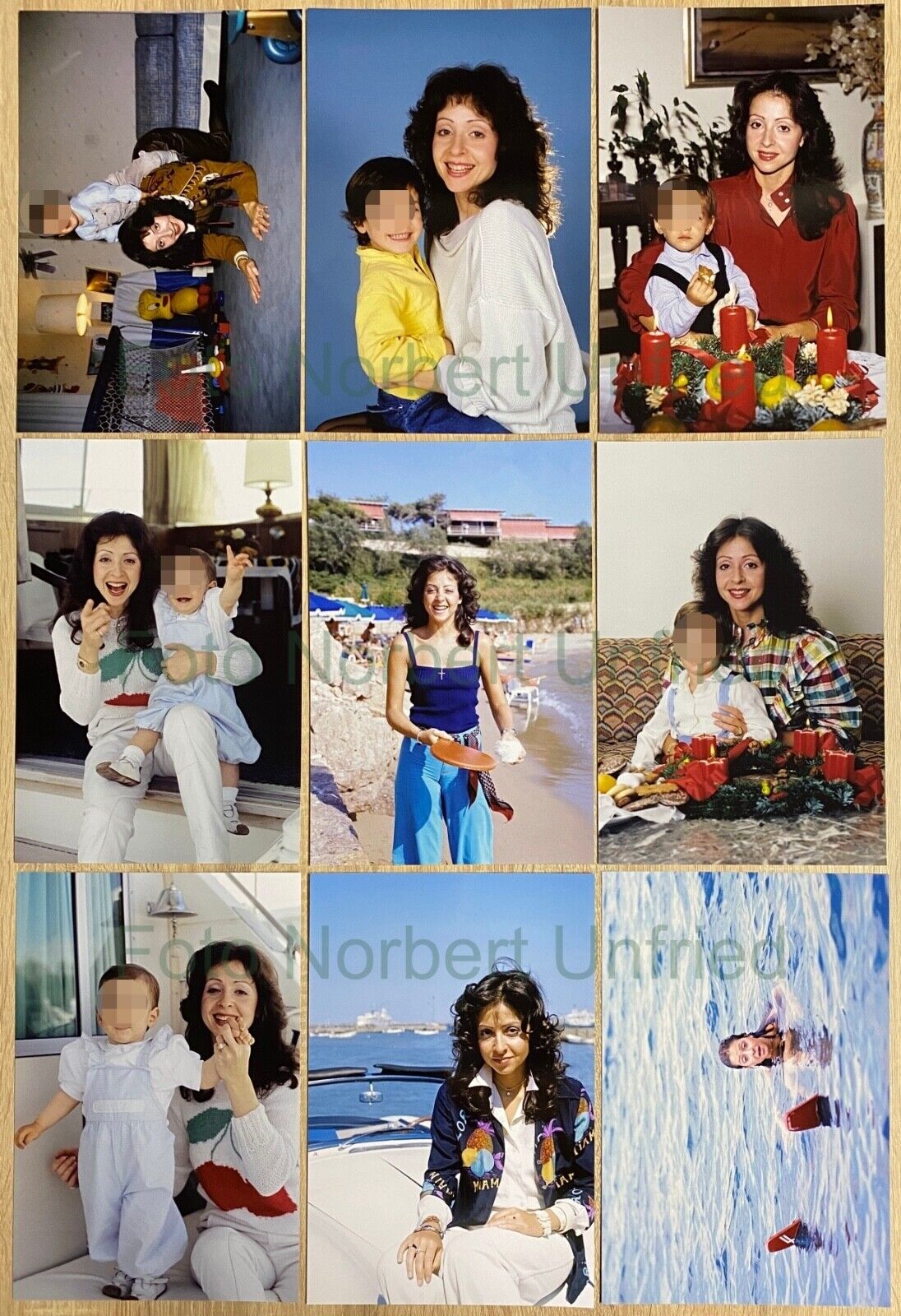 9x Vicky Leandros Photo Poster painting 20 x 30 cm A4 Affiche Format sans Autographe (Plakat-124