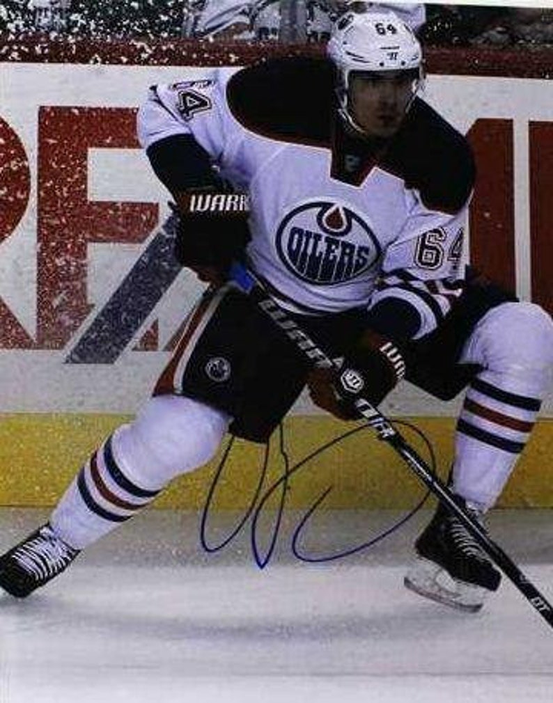 Nail Yakupov Autographed 11x14 Photo Poster painting - Edmonton Oilers