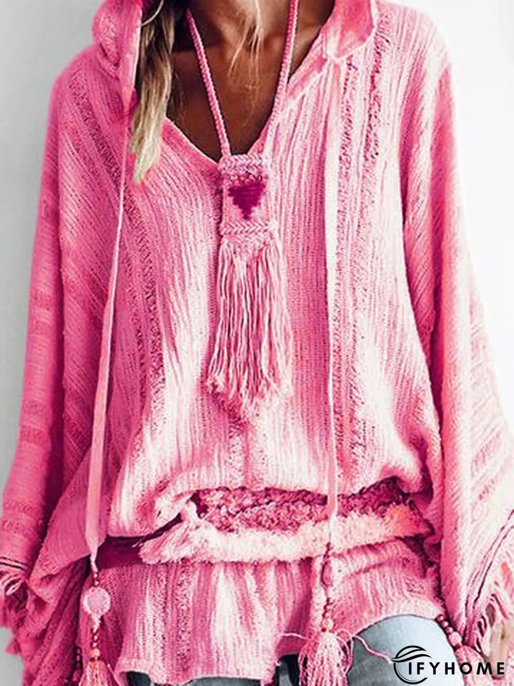 zolucky Long Sleeve Casual Cloak | IFYHOME