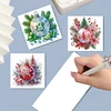 6PCS Christmas DIY Diamond Art Greeting Cards Congratulations Cards & Gifts