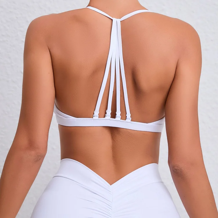 PASUXI Sports Bras for Women Quick-Dry Padded Wirefree Workout Crop Cute Tank Tops Camisole Yoga Fitness Running Gym huanwei
