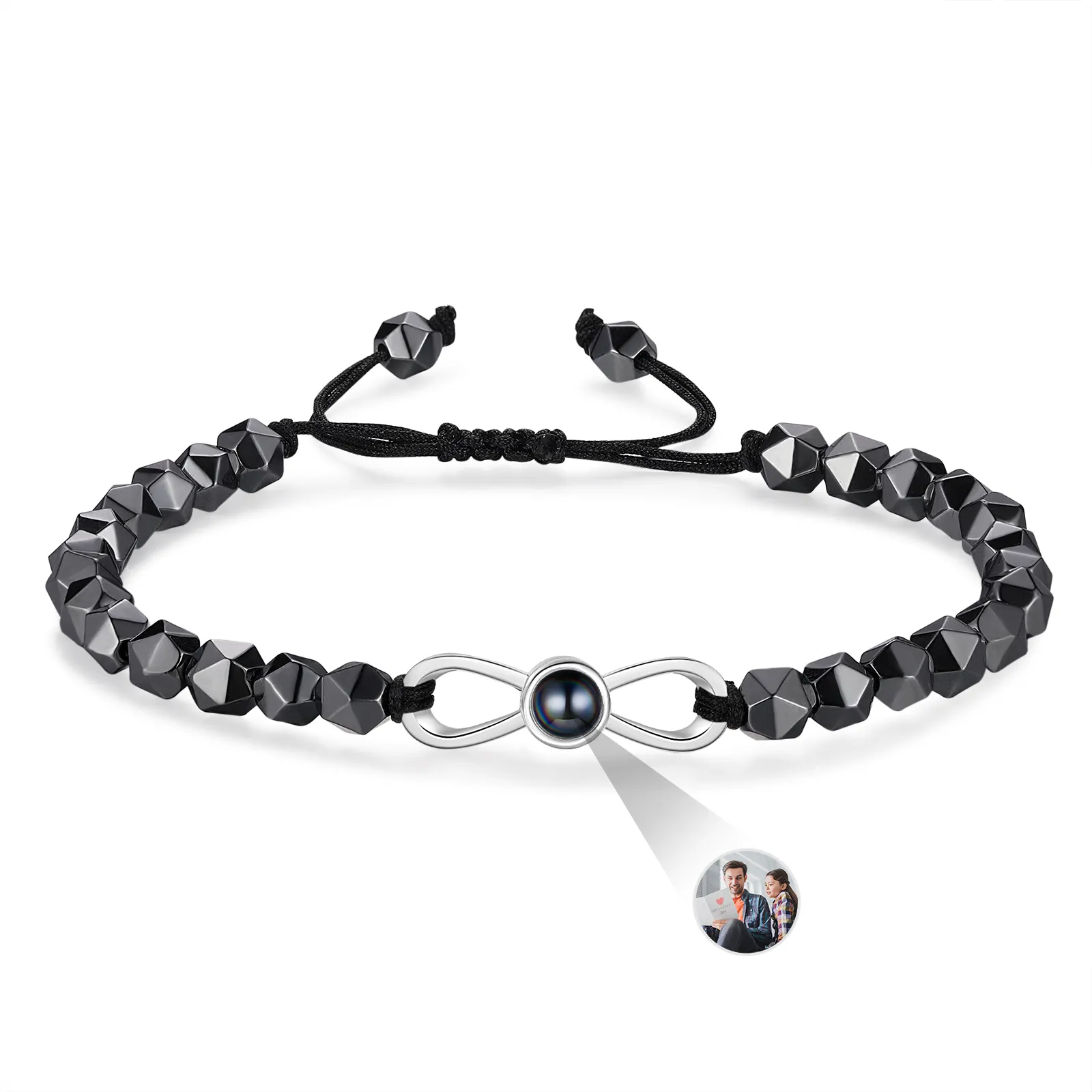 Edelstahl Armband Mit Fotoprojektion | Personalisie Produktbild-Vorschau 14