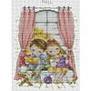 4 Season Window-Autumn-14CT Stamped Cross Stitch Kit(27x36cm)
