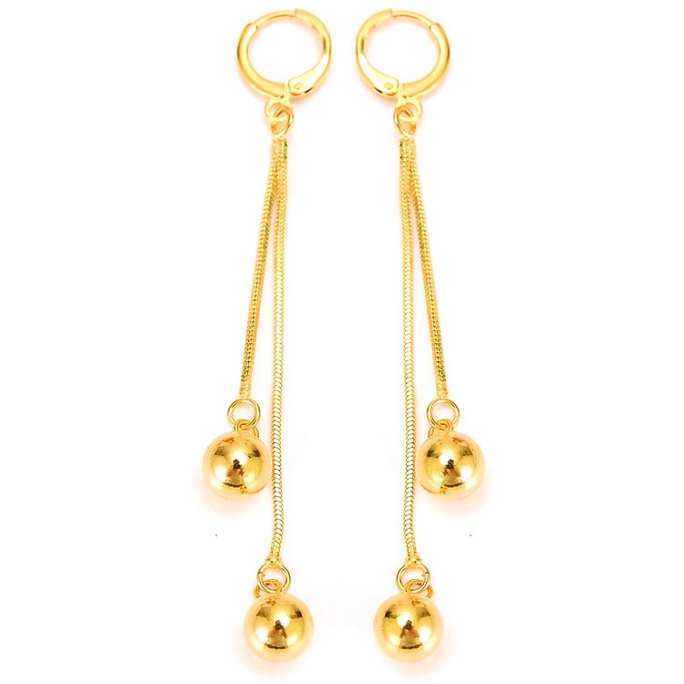 24K high quality Fashion Gold Filled Women&#39;s Drop Earring Dangle Earring