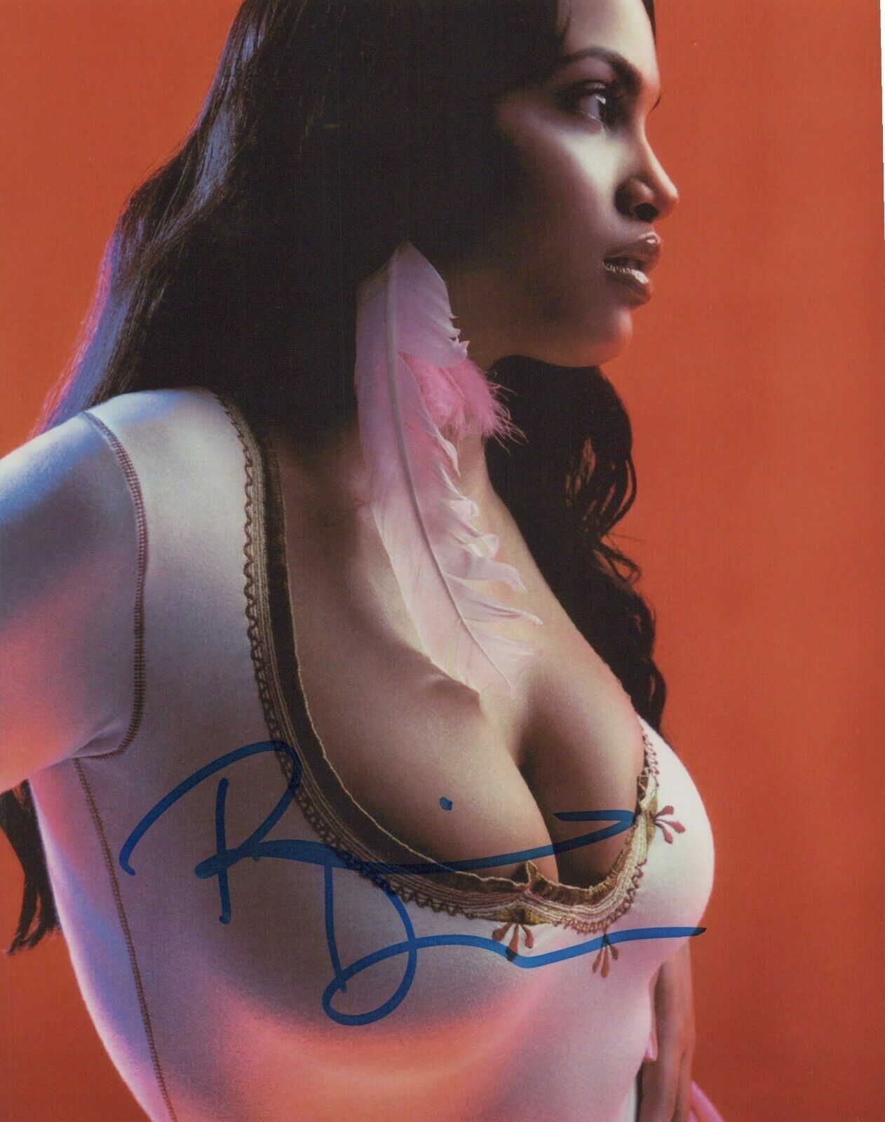 Rosario Dawson authentic signed autographed 8x10 Photo Poster paintinggraph holo COA