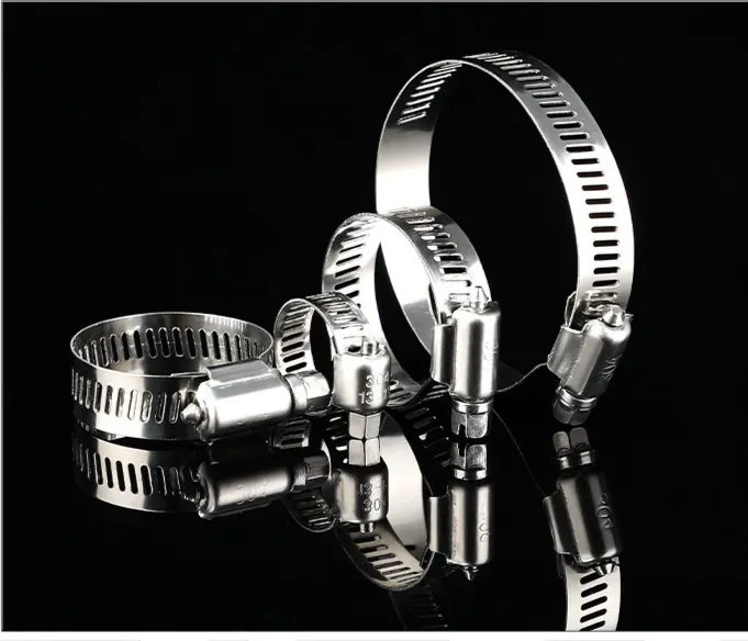 Stainless steel hose clamp