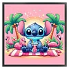 (Multi Style)Stitch On Summer Vacation-Full Embroidery 3 Strands 11CT Stamped Cross Stitch-40*40CM