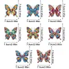 8Pcs Butterfly Diamond Painting Fridge Magnet Diamond Art Magnets Decals Kit