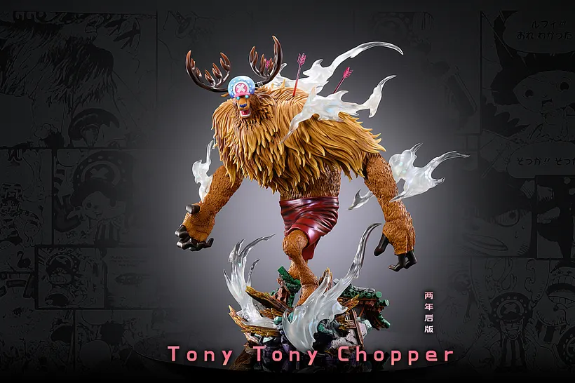 LX Studio - One Piece Wild Tony Tony Chopper Statue(GK)