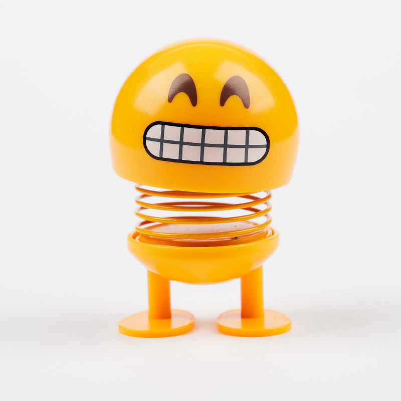 Spring smiling face shaking head doll car home decoration ornaments | 168DEAL