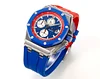 Audemars Piguet 26400SO.OO.A502CA.01 Royal Oak Offshore Blue/Red Dial - New