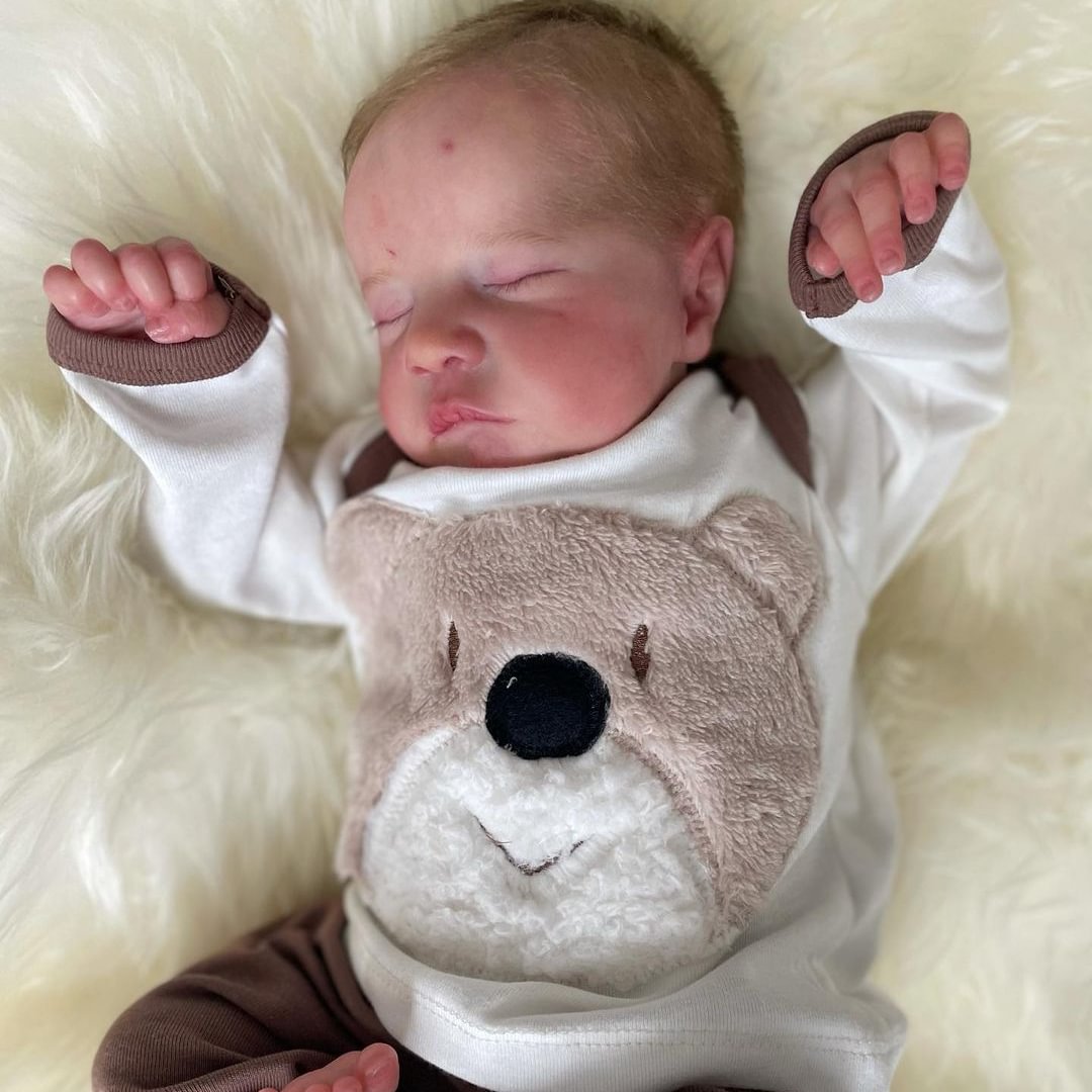 12'' Full Body Vinyl Reborn Baby Doll Named Aven