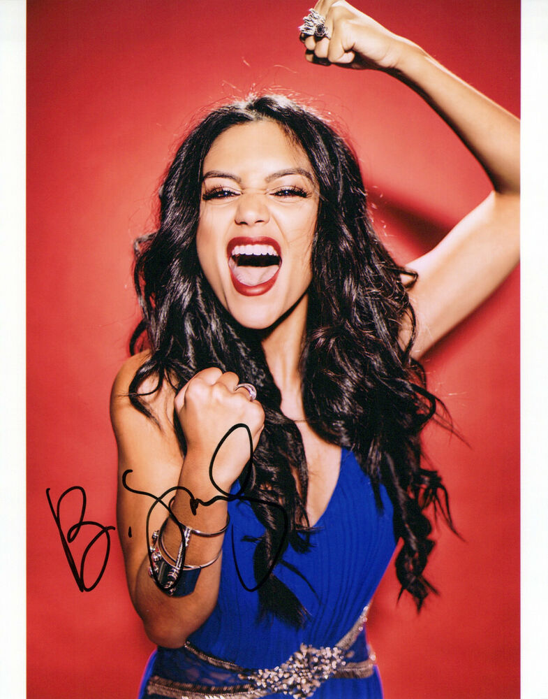 Bianca Santos glamour shot autographed Photo Poster painting signed 8x10 #9