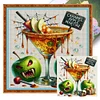 (Multi-Style) Halloween Magic Drinks-14CT Stamped Cross Stitch 50*50cm/19.69*19.69in