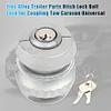 Universal Trailer Parts Hitch Lock Ball Lock for Coupling Tow Caravan Zinc