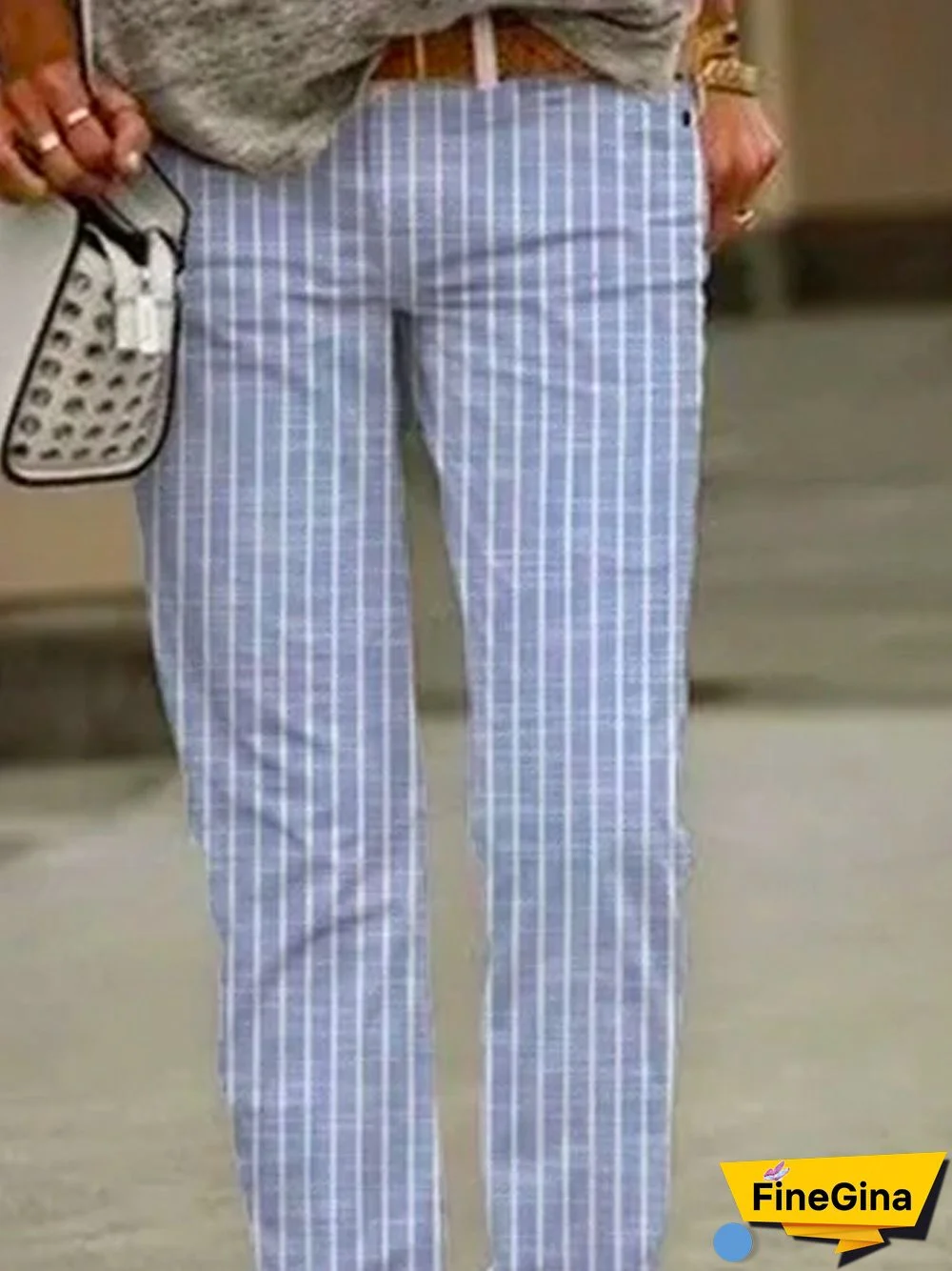 Cotton-Blend Pants
