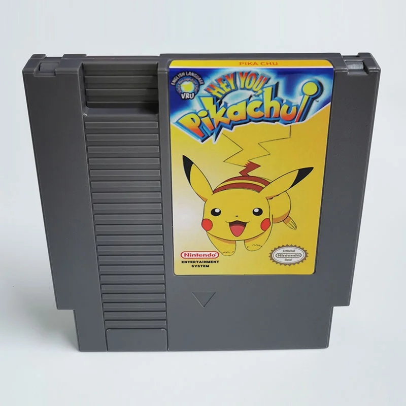 Pikachu For Nintendo NES - 8 Bit Game Cartridge